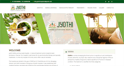 Desktop Screenshot of jyothisiddhaayurveda.com